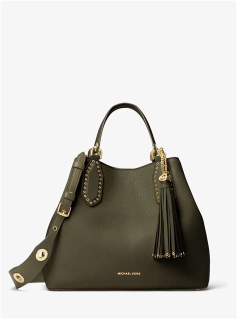 michael kors olive green handbag|michael kors green handbag sale.